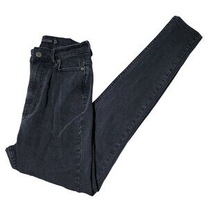 Nasty Gal Jeans Womens Size 6 Skinny High Rise Black Denim Pants